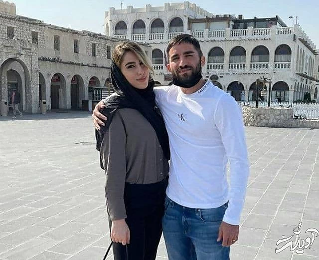 مهرداد محمدی و همسرش مهرداد محمدی و همسرش